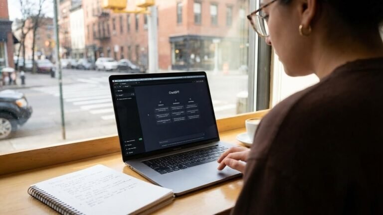 ChatGPT earning methods USA showing how beginners make daily income using AI tools