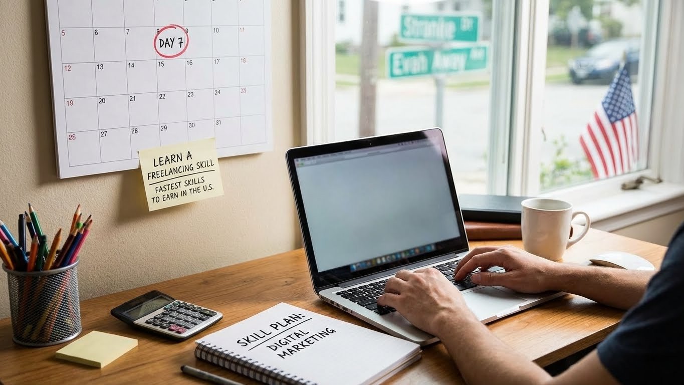 Fastest Freelancing Skills USA You Can Learn in 7 Days