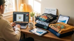 Print on demand hoodies USA used to build passive income with an online store