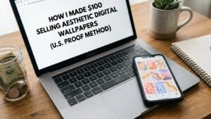 Sell digital wallpapers USA and earn money by selling aesthetic digital files online