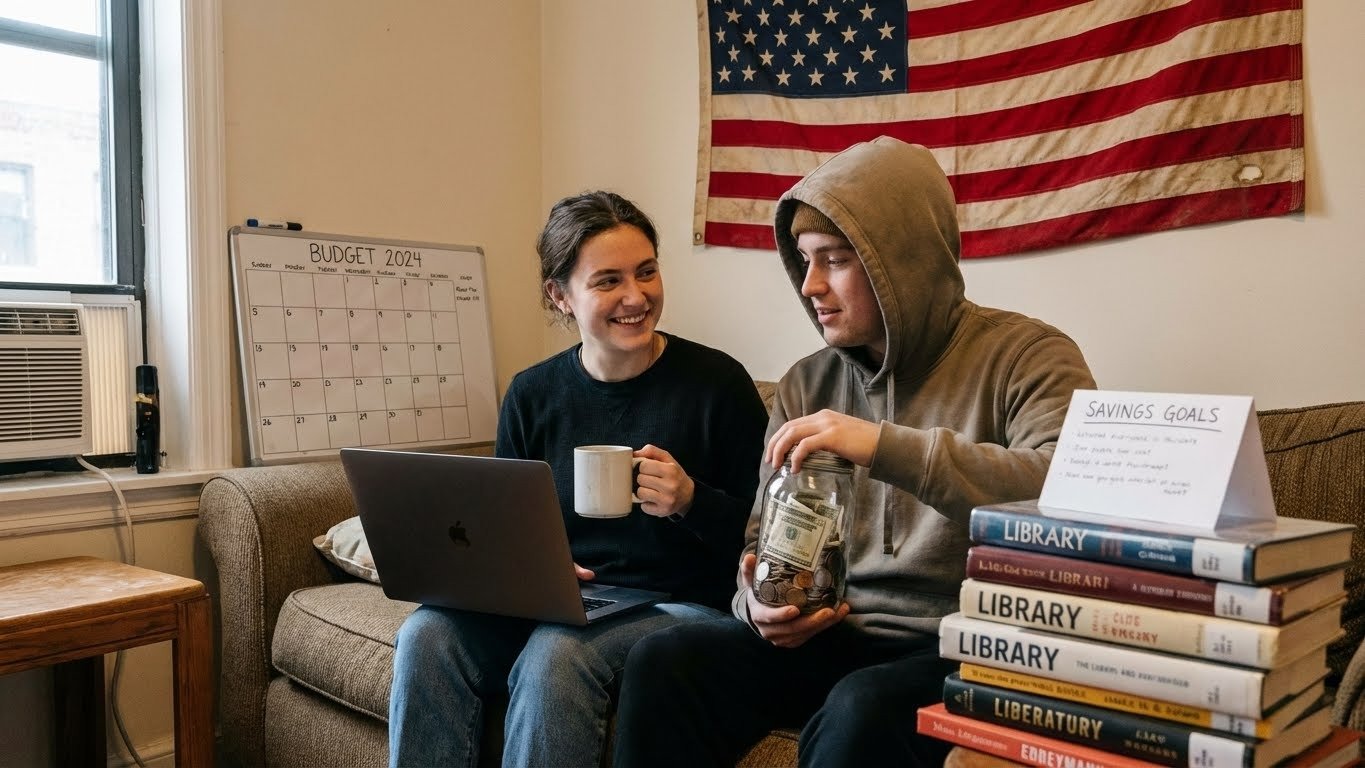 Money saving tips young adults USA can use when starting personal budgeting